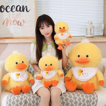 Fluffy Duck Plush (23cm)