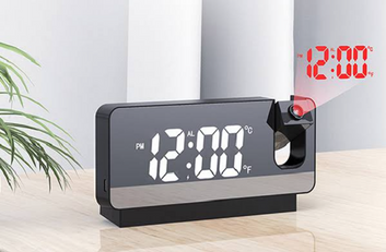 Projector alarm clock